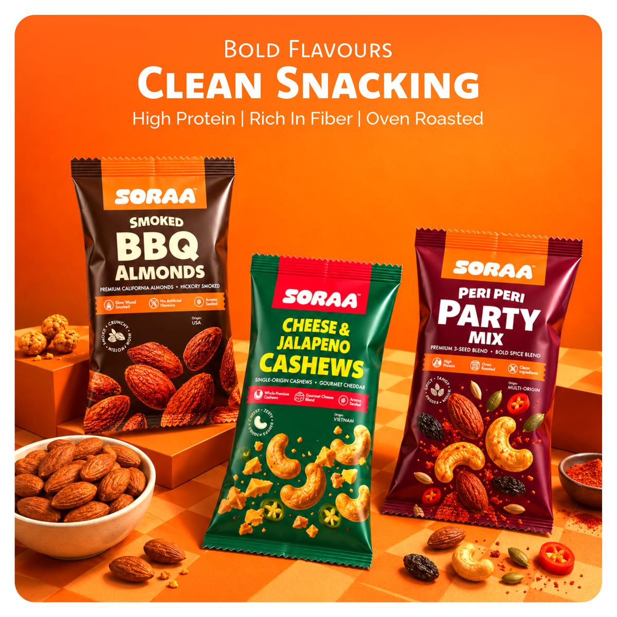 Spicy Peri-Peri Party Mix