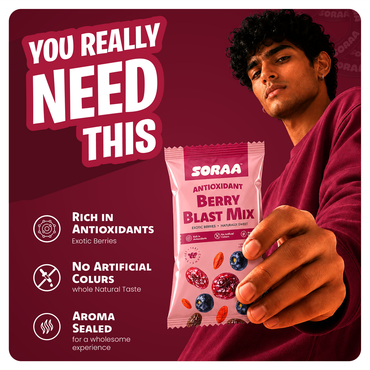 Antioxidant Berry Blast Mix