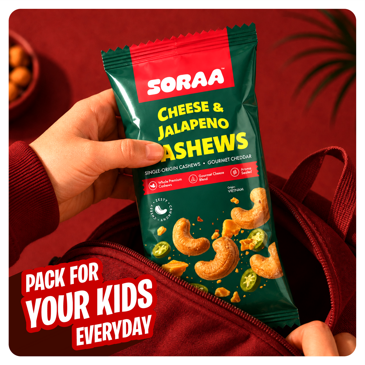 Cheese & Jalapeno Cashews