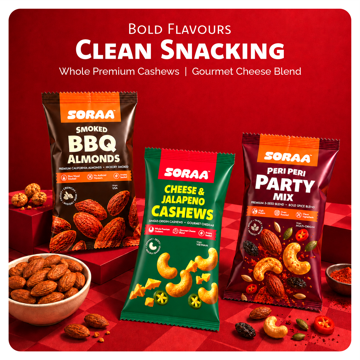 Cheese & Jalapeno Cashews