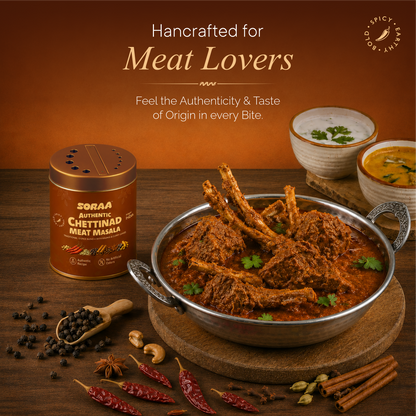 Authentic Chettinad Meat Masala