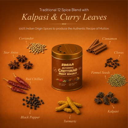 Authentic Chettinad Meat Masala
