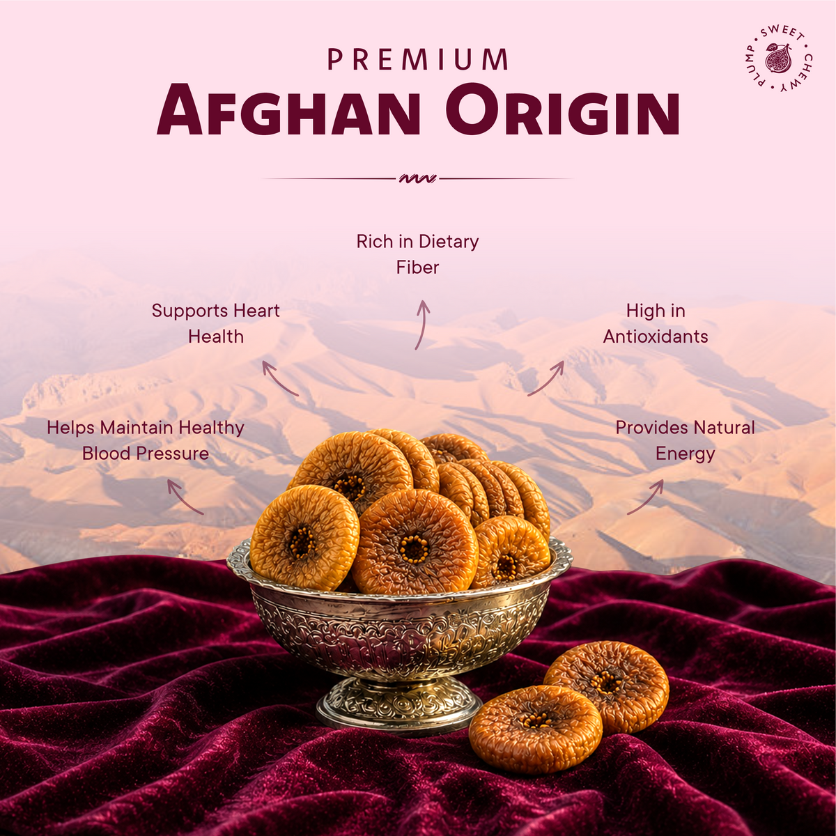 Premium Afghan Anjeer (Figs)