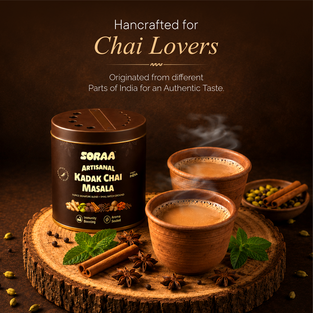 Artisanal Kadak Chai Masala