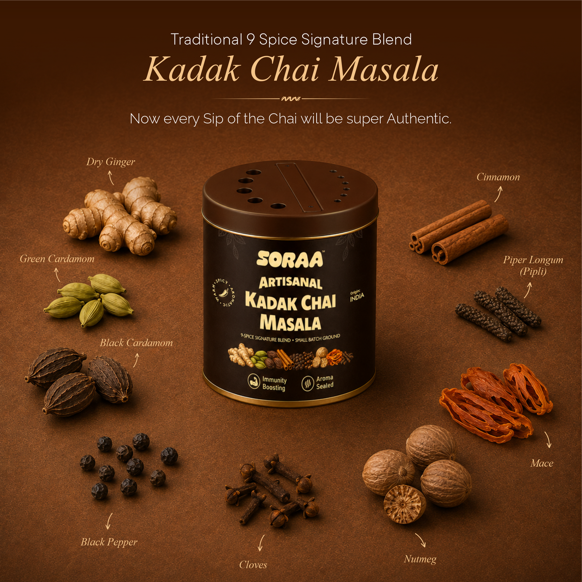 Artisanal Kadak Chai Masala