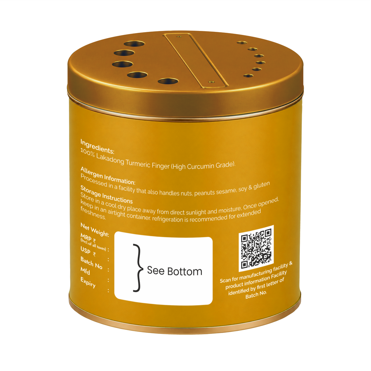 Lakadong Turmeric Powder