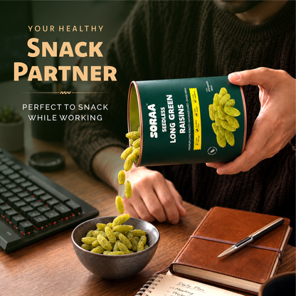 Seedless Long Green Raisins
