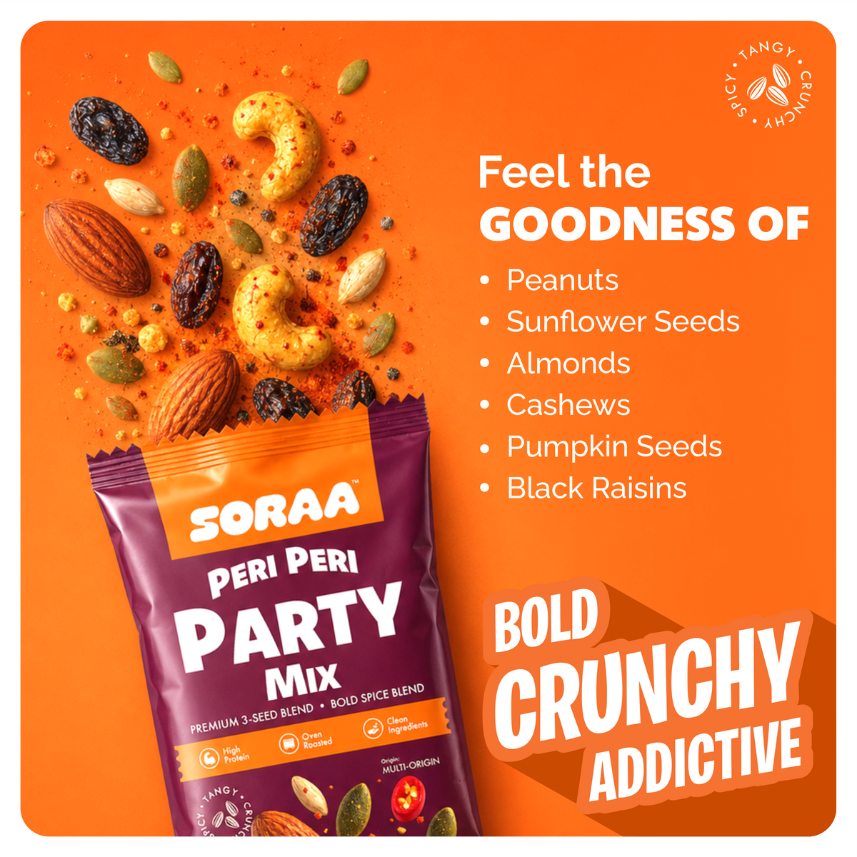 Spicy Peri-Peri Party Mix