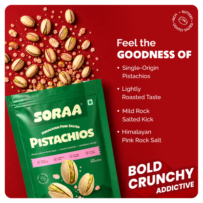 Himalayan Pink Salt Roasted Pistachios