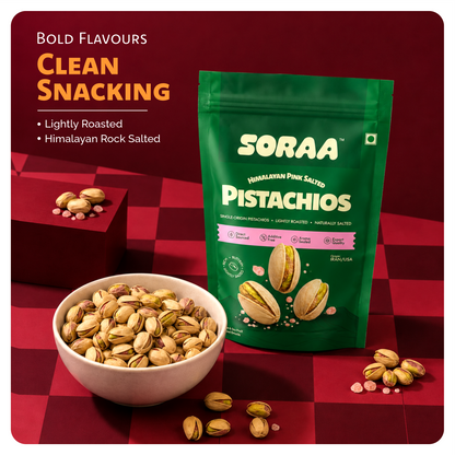 Himalayan Pink Salt Roasted Pistachios