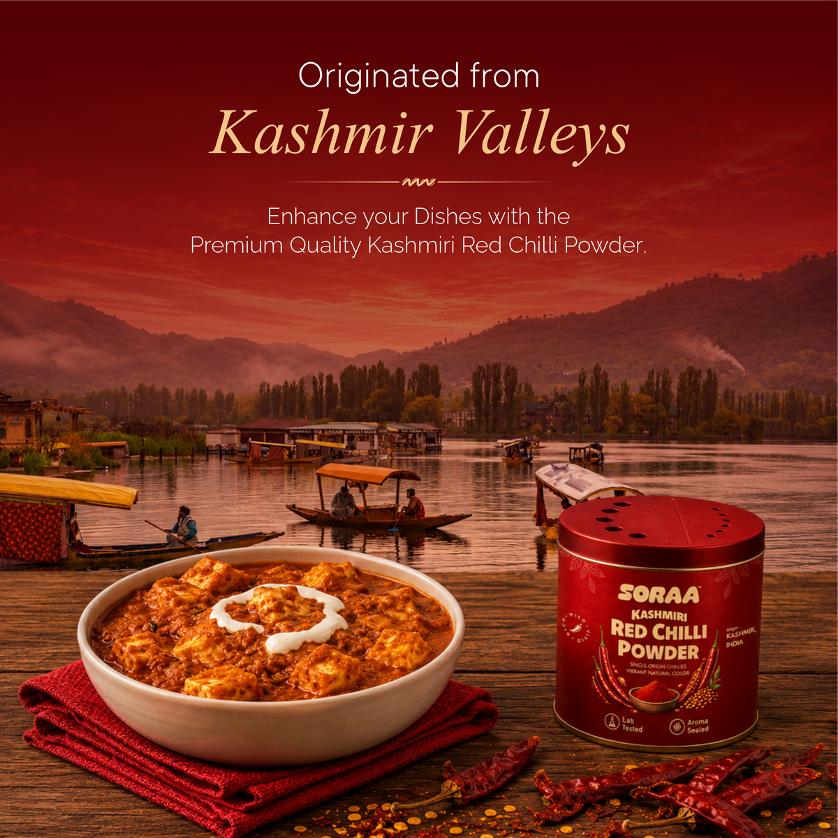 Kashmiri Red Chilli Powder