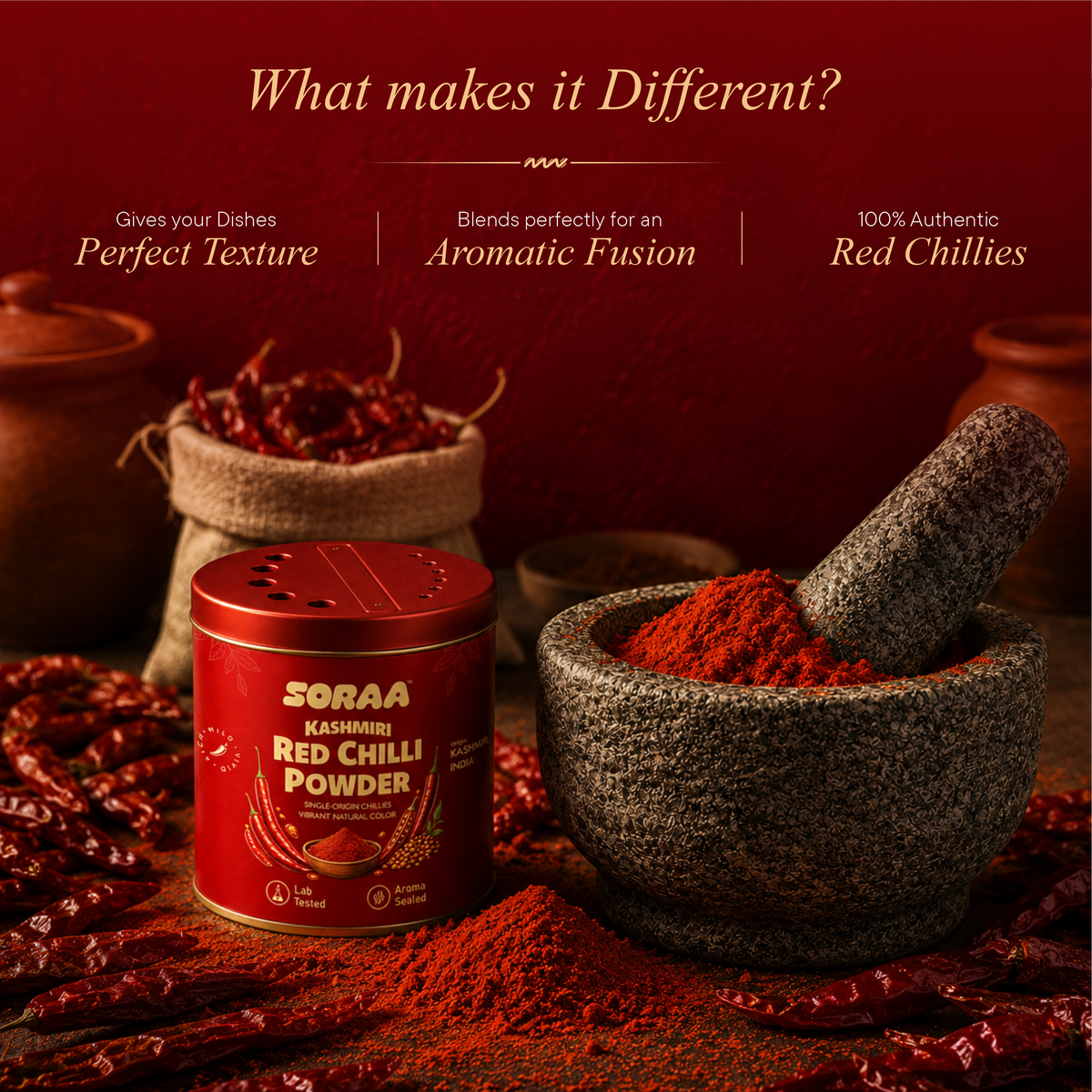 Kashmiri Red Chilli Powder