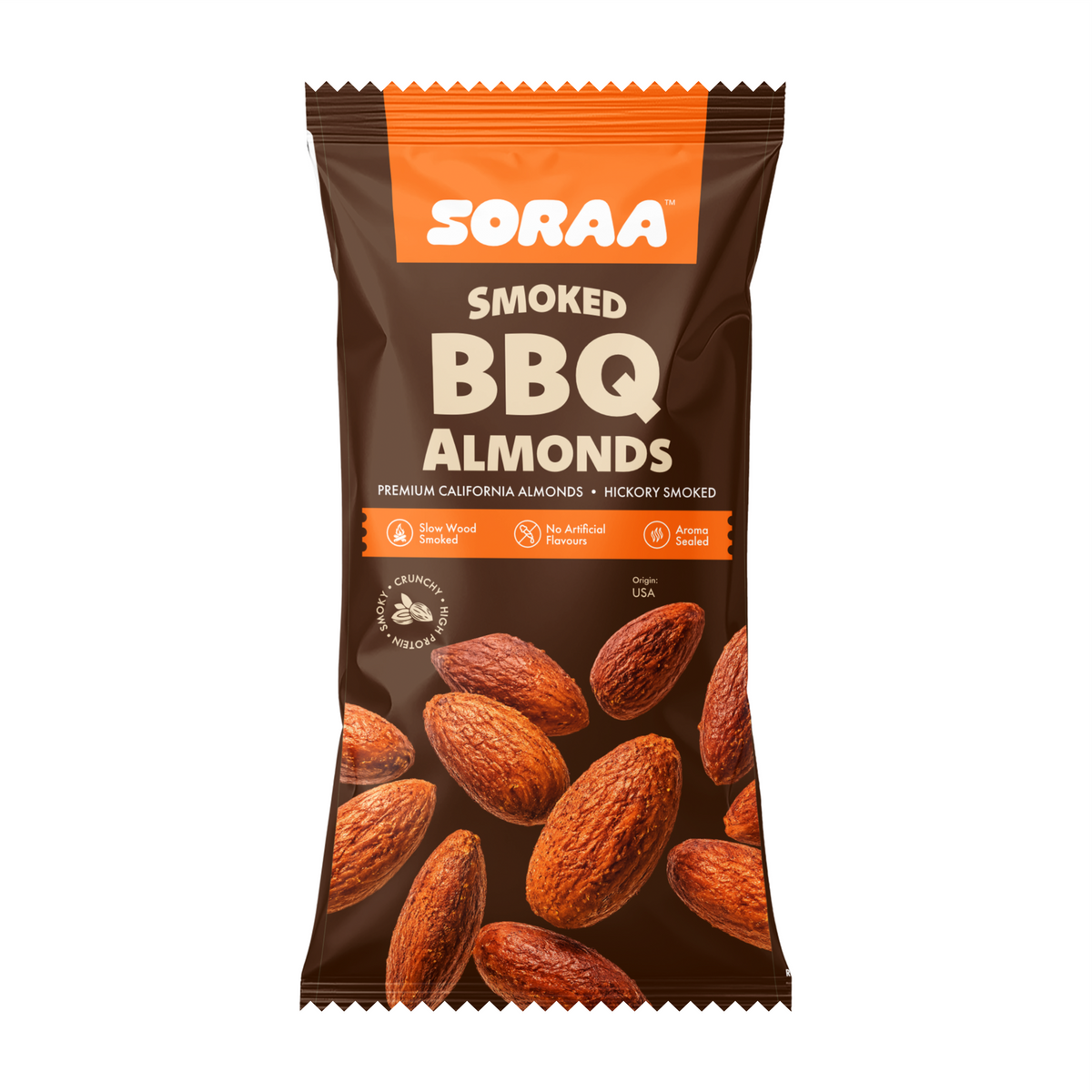 Smoked BBQ Almonds