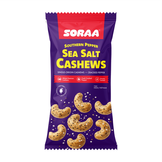 Southern Pepper & Sea Salt Cashews