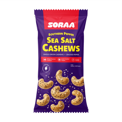 Southern Pepper & Sea Salt Cashews