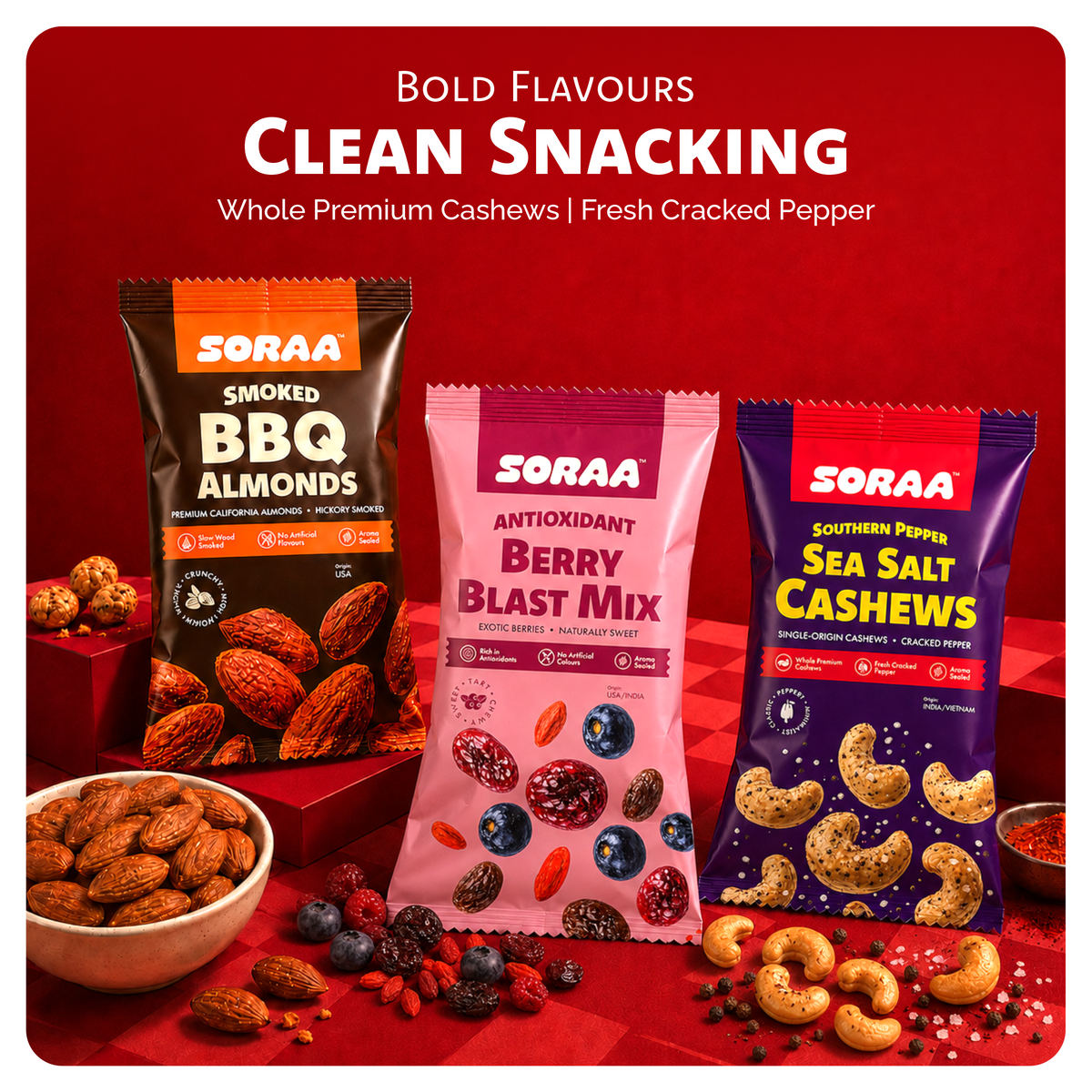 Southern Pepper & Sea Salt Cashews